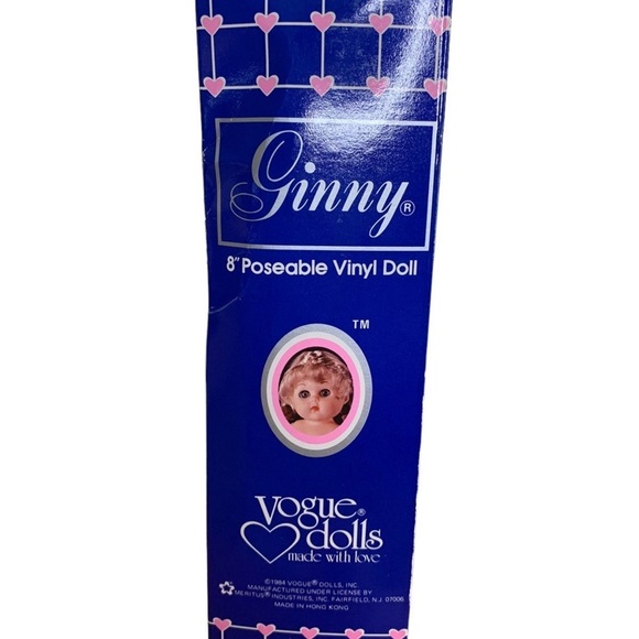 Vogue Ginny Vintage 1984 8” poseable Easter bunny vinyl doll toys: - Picture 8 of 10